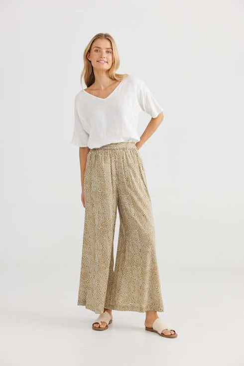 The Shanty Positano Linen Pants The Shanty James St Boutique
